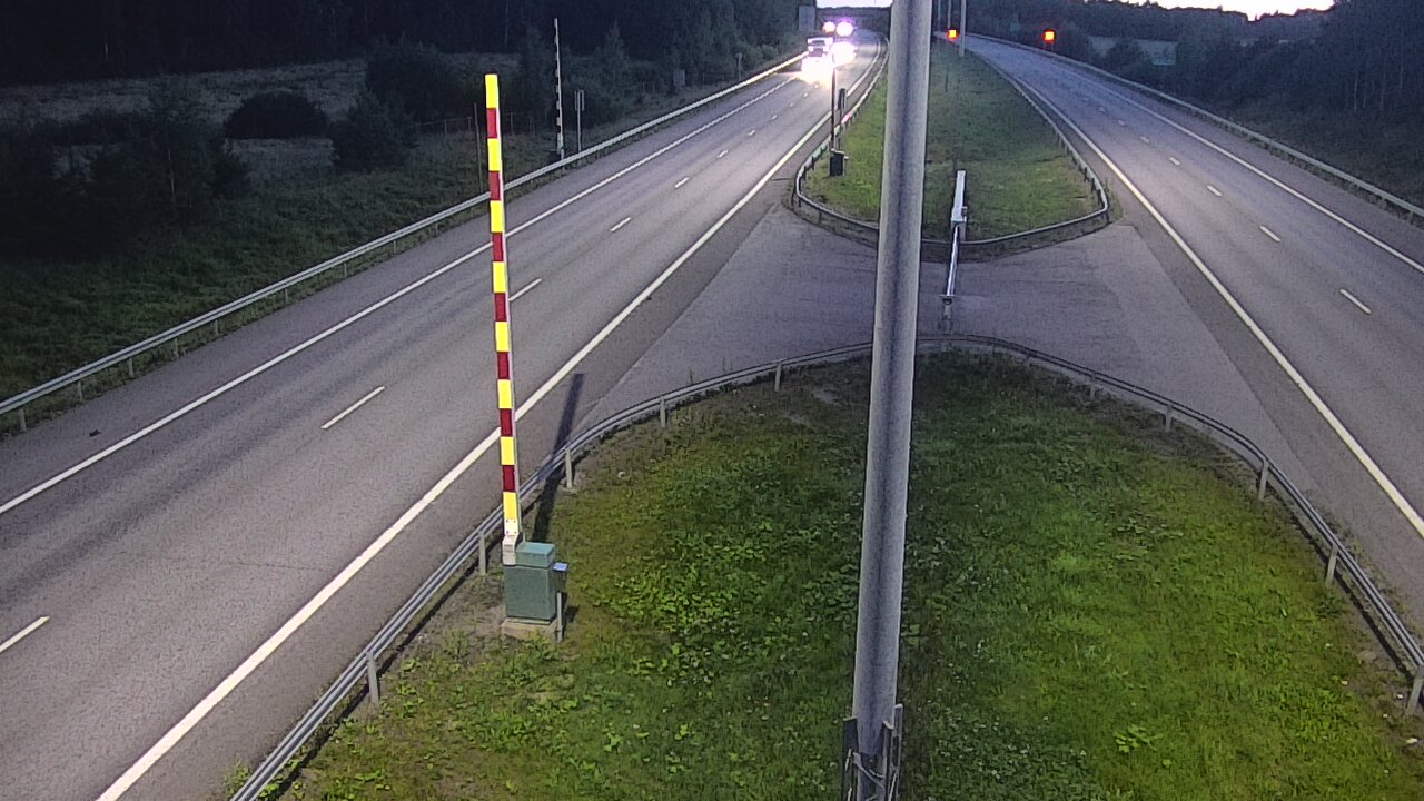 Kelikamerat Kuva Tie 1 Salo, Isokylän tunneli, puomi länsi, Salo, Varsinais-Suomi