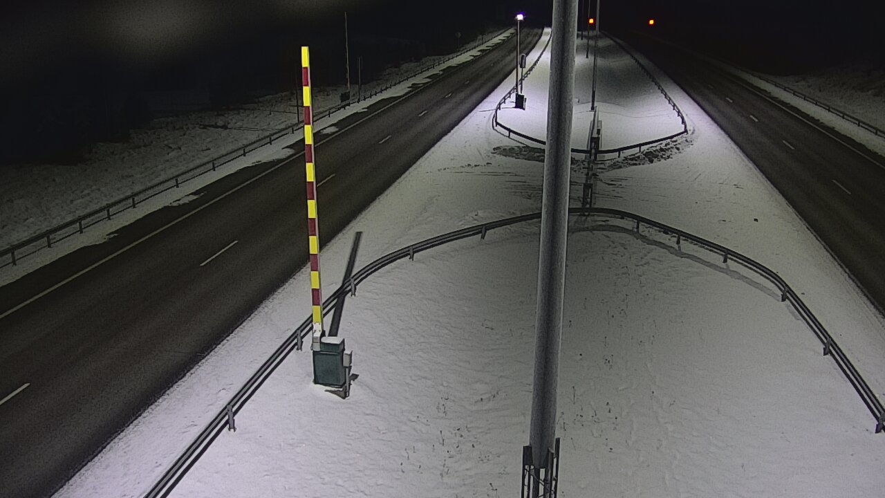 Kelikamerat Kuva Tie 1 Salo, Isokylän tunneli, puomi länsi, Salo, Varsinais-Suomi