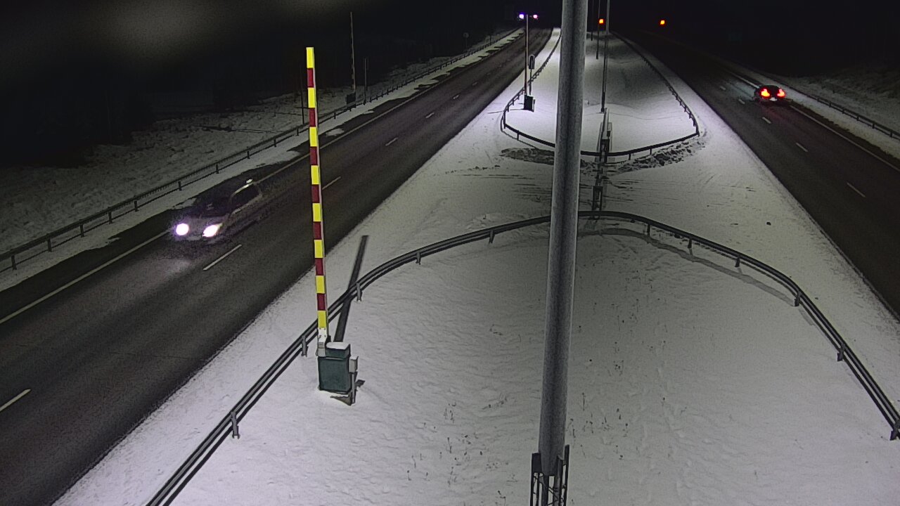 Kelikamerat Kuva Tie 1 Salo, Isokylän tunneli, puomi länsi, Salo, Varsinais-Suomi