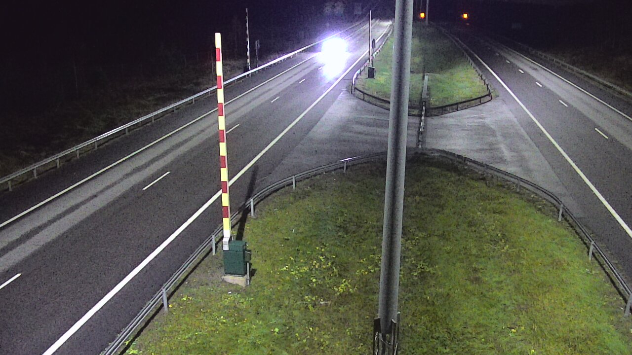 Kelikamerat Kuva Tie 1 Salo, Isokylän tunneli, puomi länsi, Salo, Varsinais-Suomi