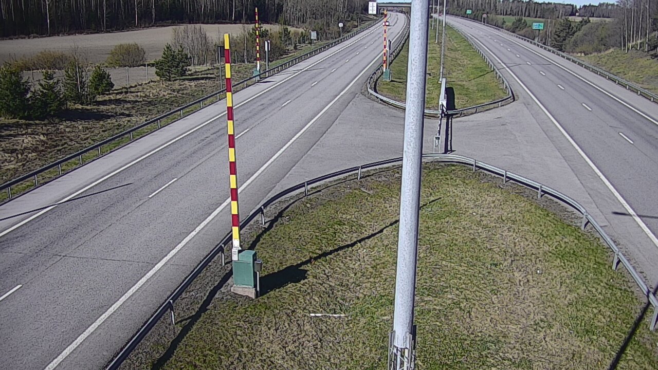 Kelikamerat Kuva Tie 1 Salo, Isokylän tunneli, puomi länsi, Salo, Varsinais-Suomi