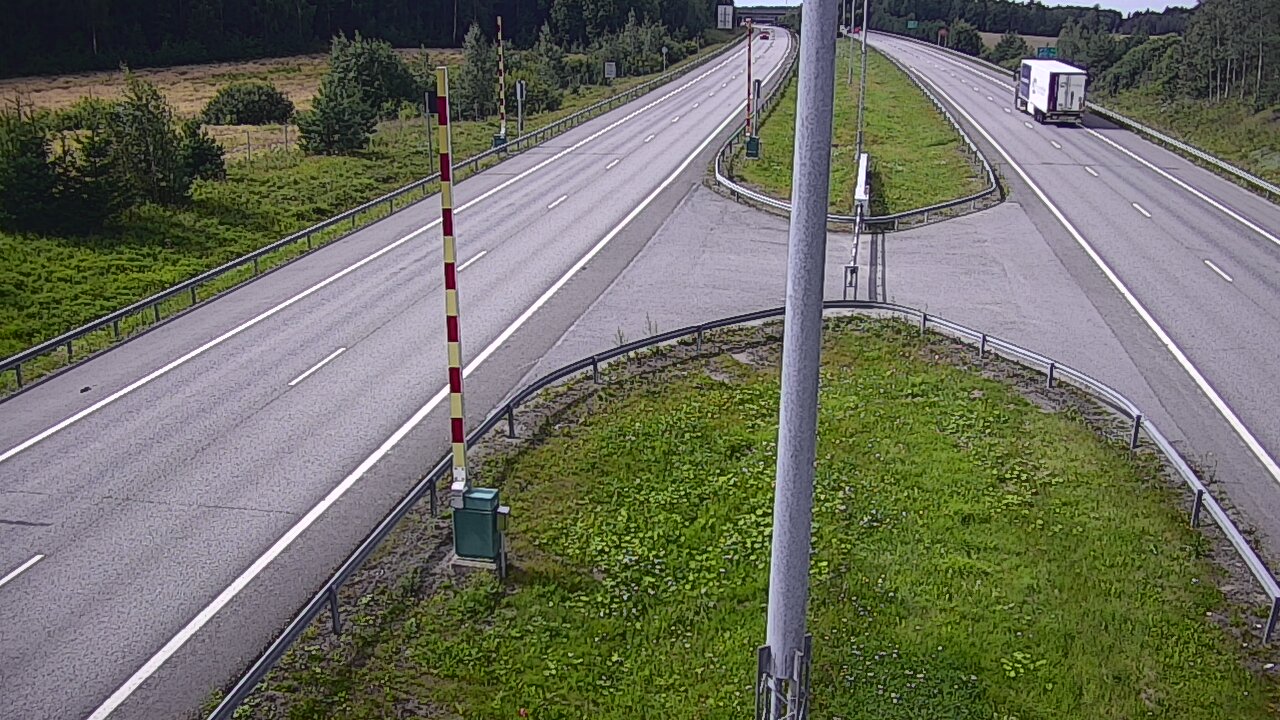 Kelikamerat Kuva Tie 1 Salo, Isokylän tunneli, puomi länsi, Salo, Varsinais-Suomi