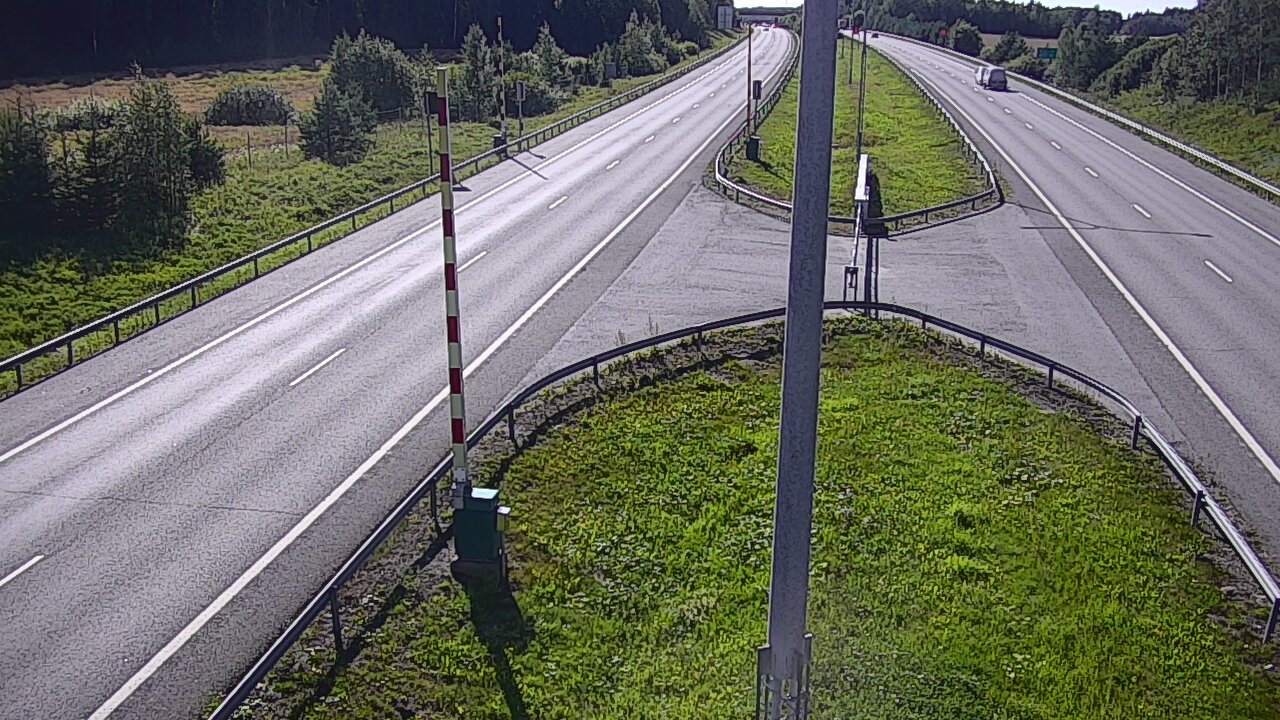 Kelikamerat Kuva Tie 1 Salo, Isokylän tunneli, puomi länsi, Salo, Varsinais-Suomi