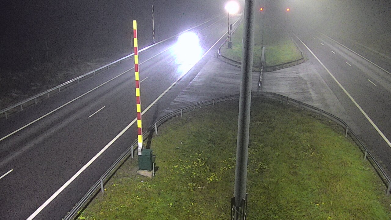 Kelikamerat Kuva Tie 1 Salo, Isokylän tunneli, puomi länsi, Salo, Varsinais-Suomi