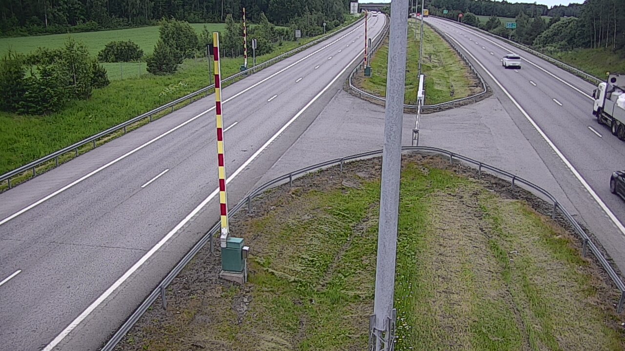 Weather Camera Image Väg 1 Salo, Isokylän tunneli, bom väst, Salo, Varsinais-Suomi