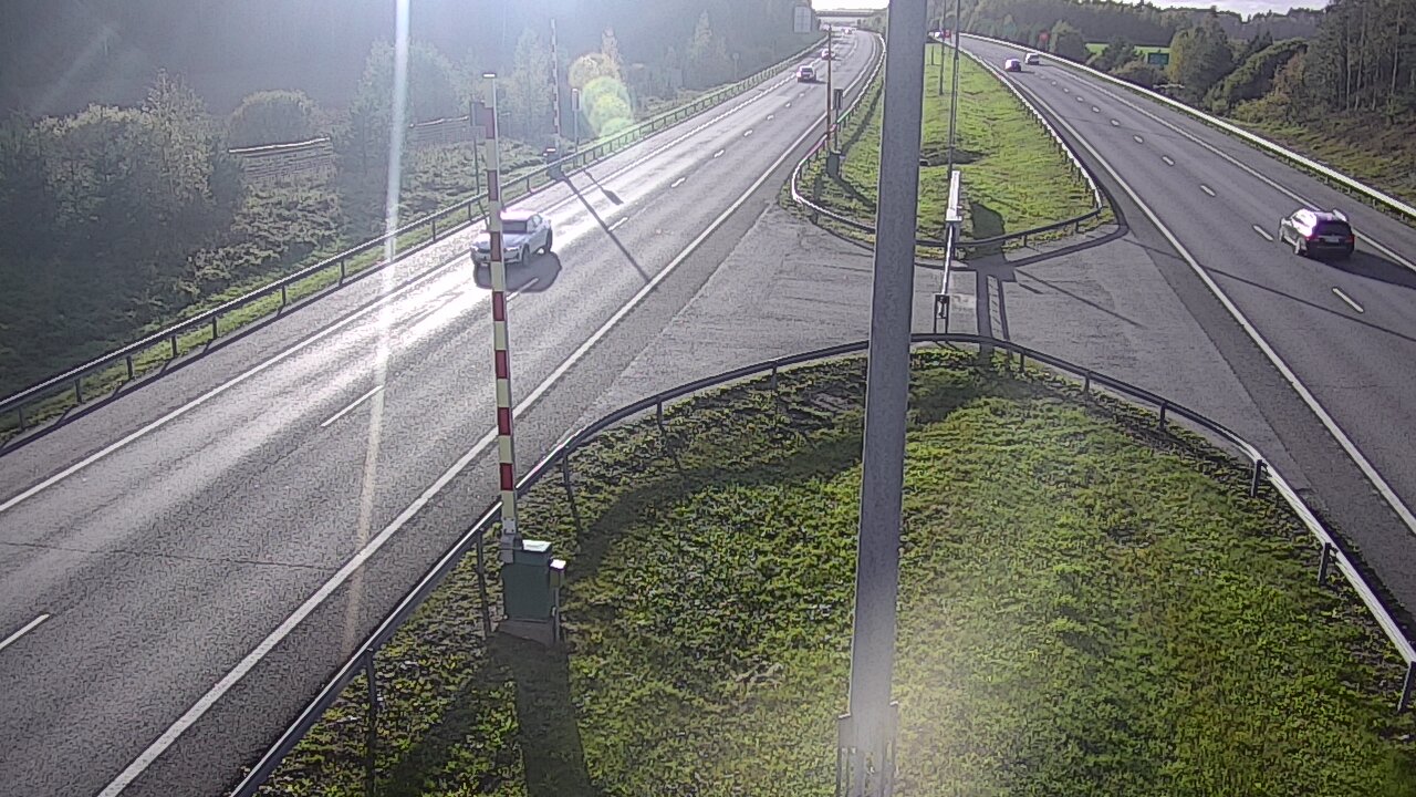 Weather Camera Image Road 1 Salo, Isokylä tunneli, boom west, Salo, Varsinais-Suomi