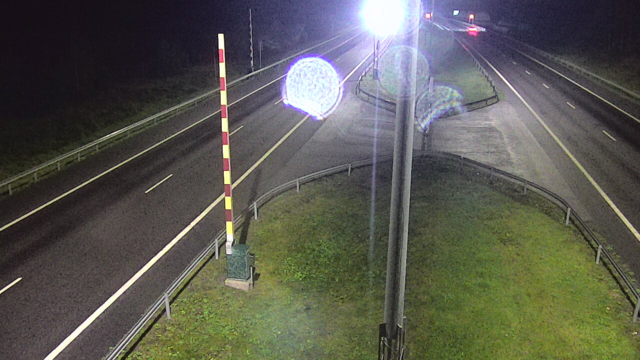 Weather Camera Image Väg 1 Salo, Isokylän tunneli, bom väst, Salo, Varsinais-Suomi