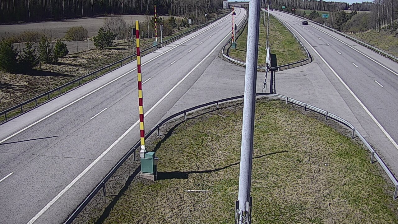 Kelikamerat Kuva Tie 1 Salo, Isokylän tunneli, puomi länsi, Salo, Varsinais-Suomi