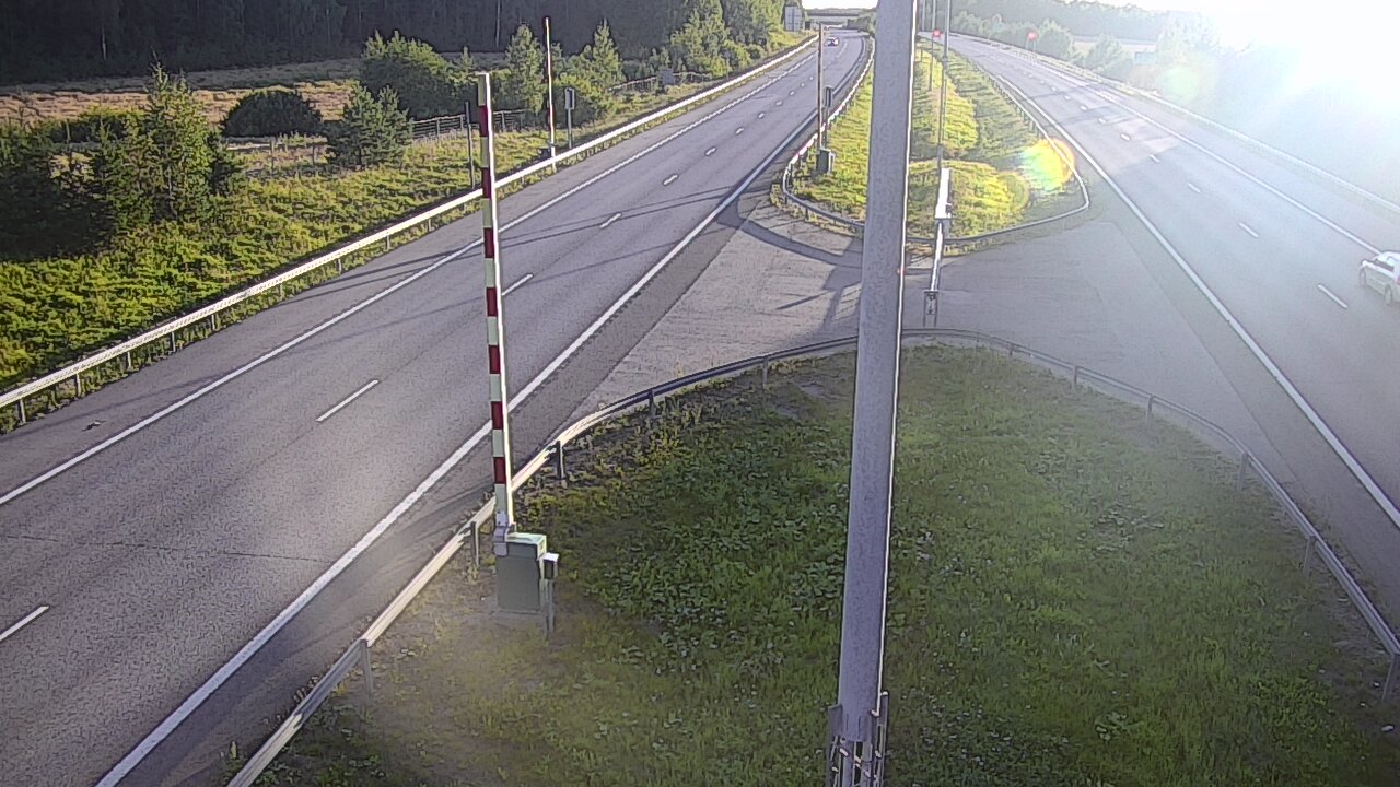 Kelikamerat Kuva Tie 1 Salo, Isokylän tunneli, puomi länsi, Salo, Varsinais-Suomi