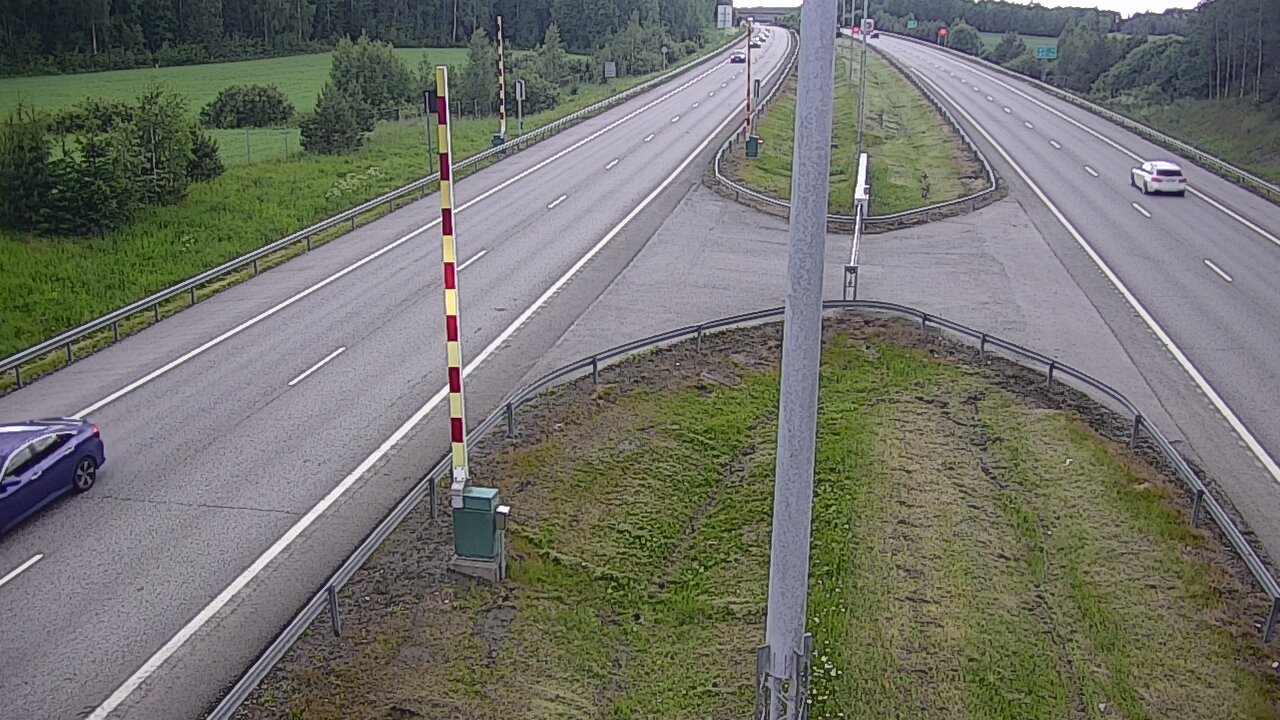 Kelikamerat Kuva Tie 1 Salo, Isokylän tunneli, puomi länsi, Salo, Varsinais-Suomi