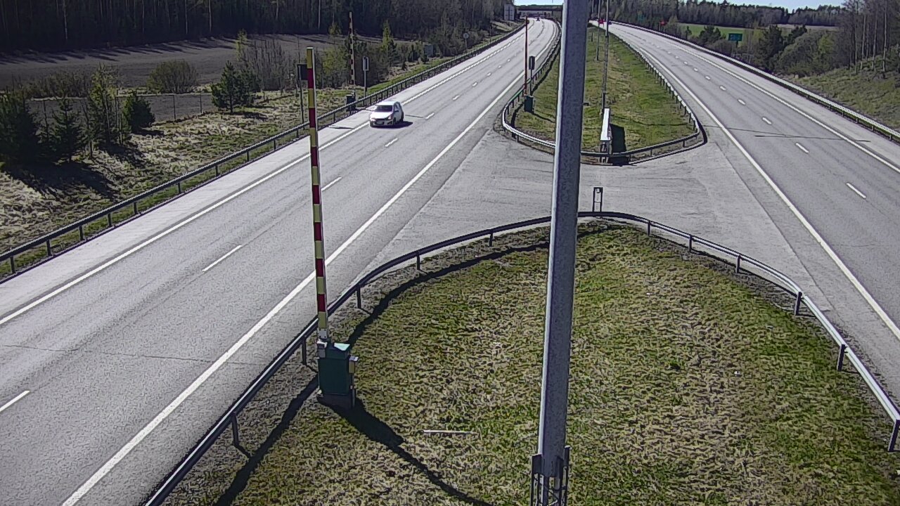 Kelikamerat Kuva Tie 1 Salo, Isokylän tunneli, puomi länsi, Salo, Varsinais-Suomi