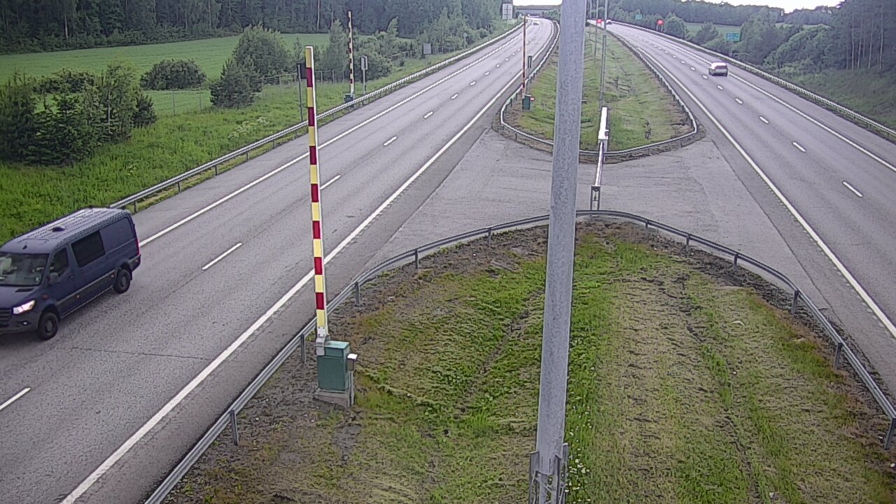Kelikamerat Kuva Tie 1 Salo, Isokylän tunneli, puomi länsi, Salo, Varsinais-Suomi