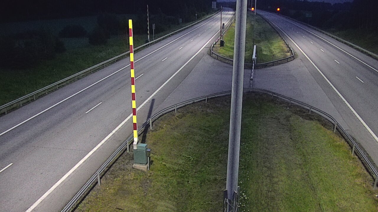 Kelikamerat Kuva Tie 1 Salo, Isokylän tunneli, puomi länsi, Salo, Varsinais-Suomi