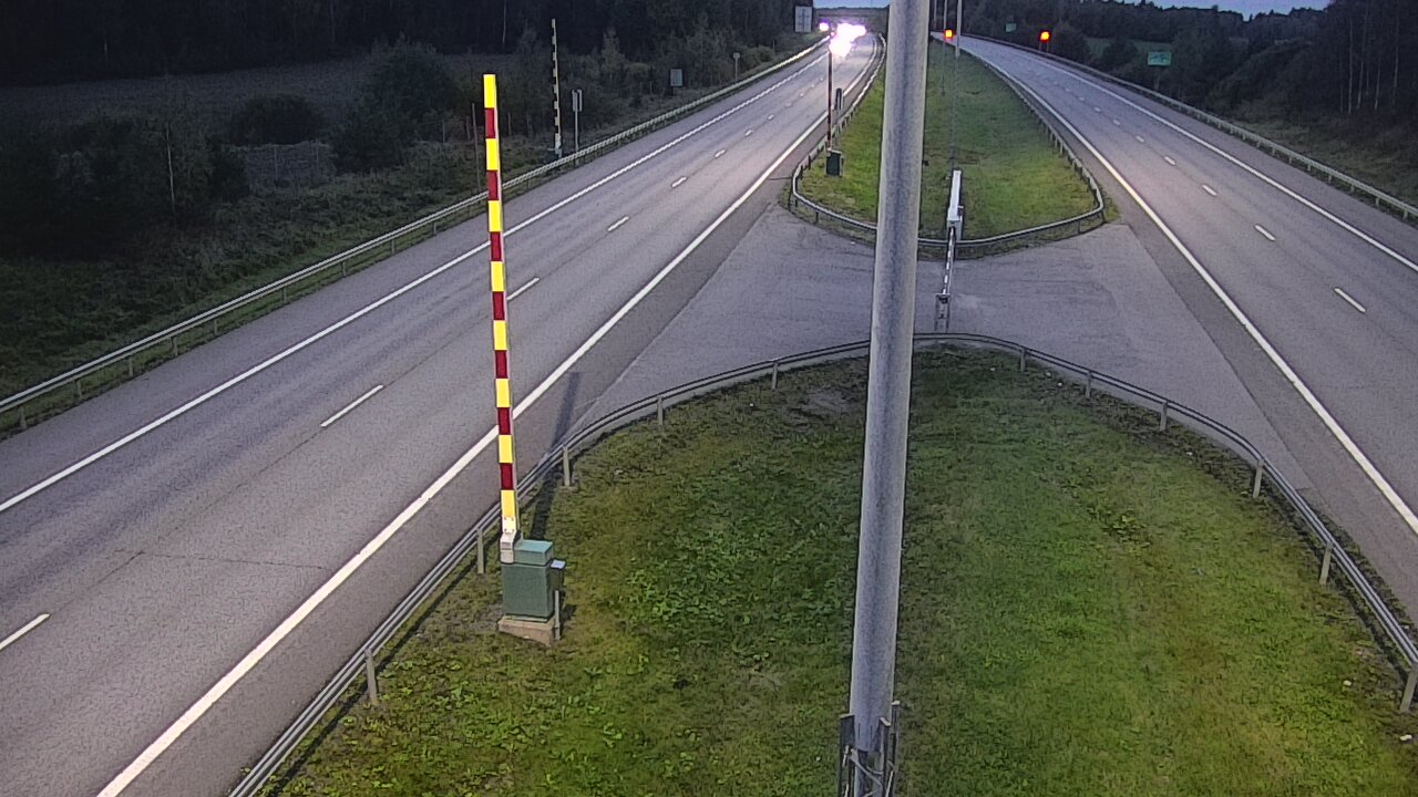 Weather Camera Image Väg 1 Salo, Isokylän tunneli, bom väst, Salo, Varsinais-Suomi