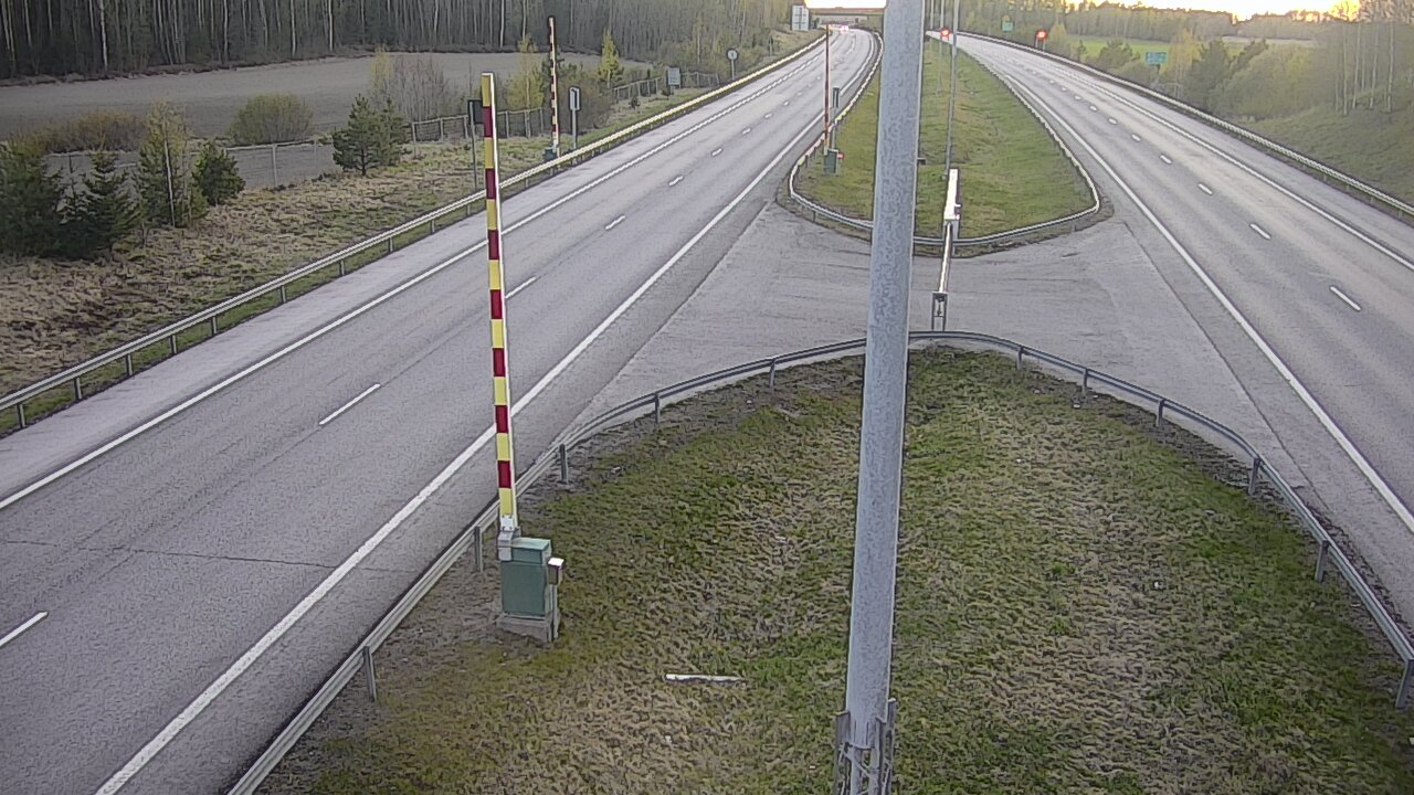 Weather Camera Image Road 1 Salo, Isokylä tunneli, boom west, Salo, Varsinais-Suomi