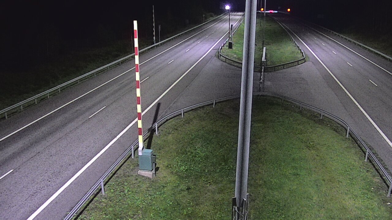 Weather Camera Image Väg 1 Salo, Isokylän tunneli, bom väst, Salo, Varsinais-Suomi