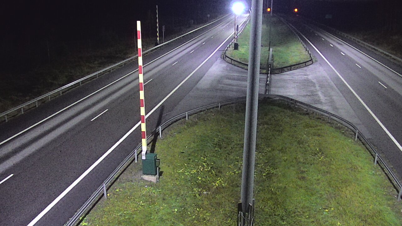 Kelikamerat Kuva Tie 1 Salo, Isokylän tunneli, puomi länsi, Salo, Varsinais-Suomi