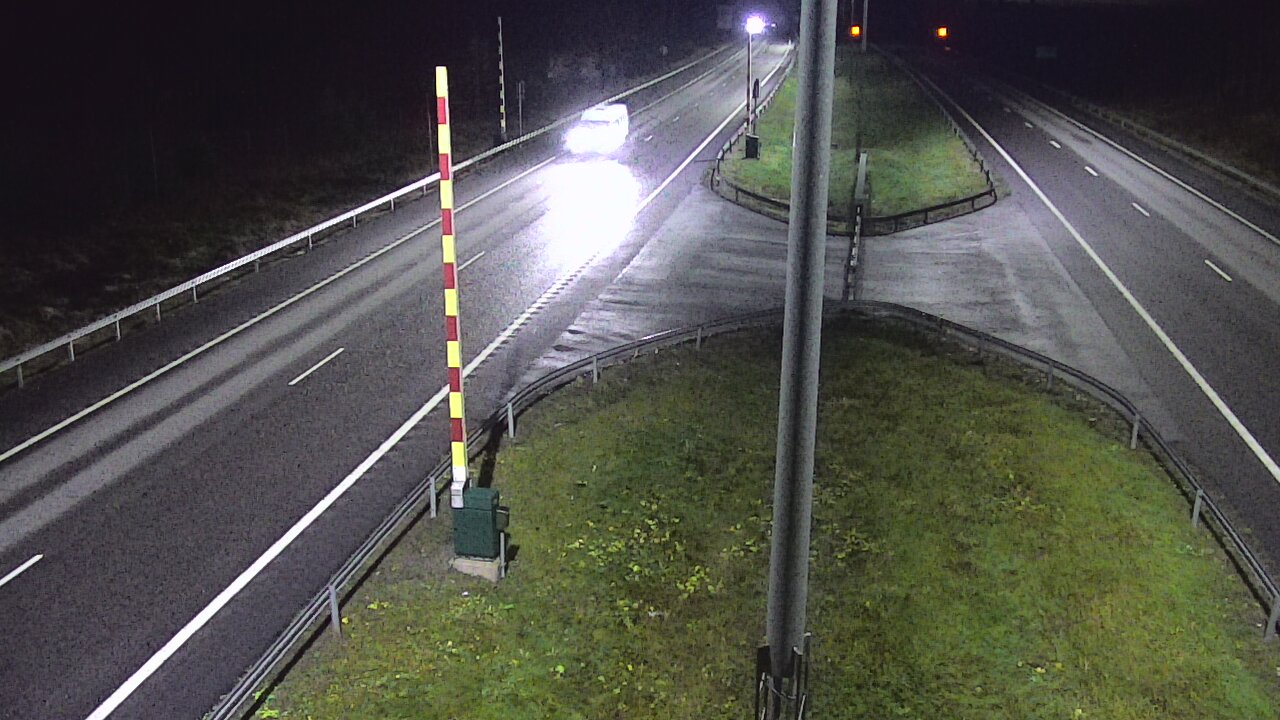 Kelikamerat Kuva Tie 1 Salo, Isokylän tunneli, puomi länsi, Salo, Varsinais-Suomi