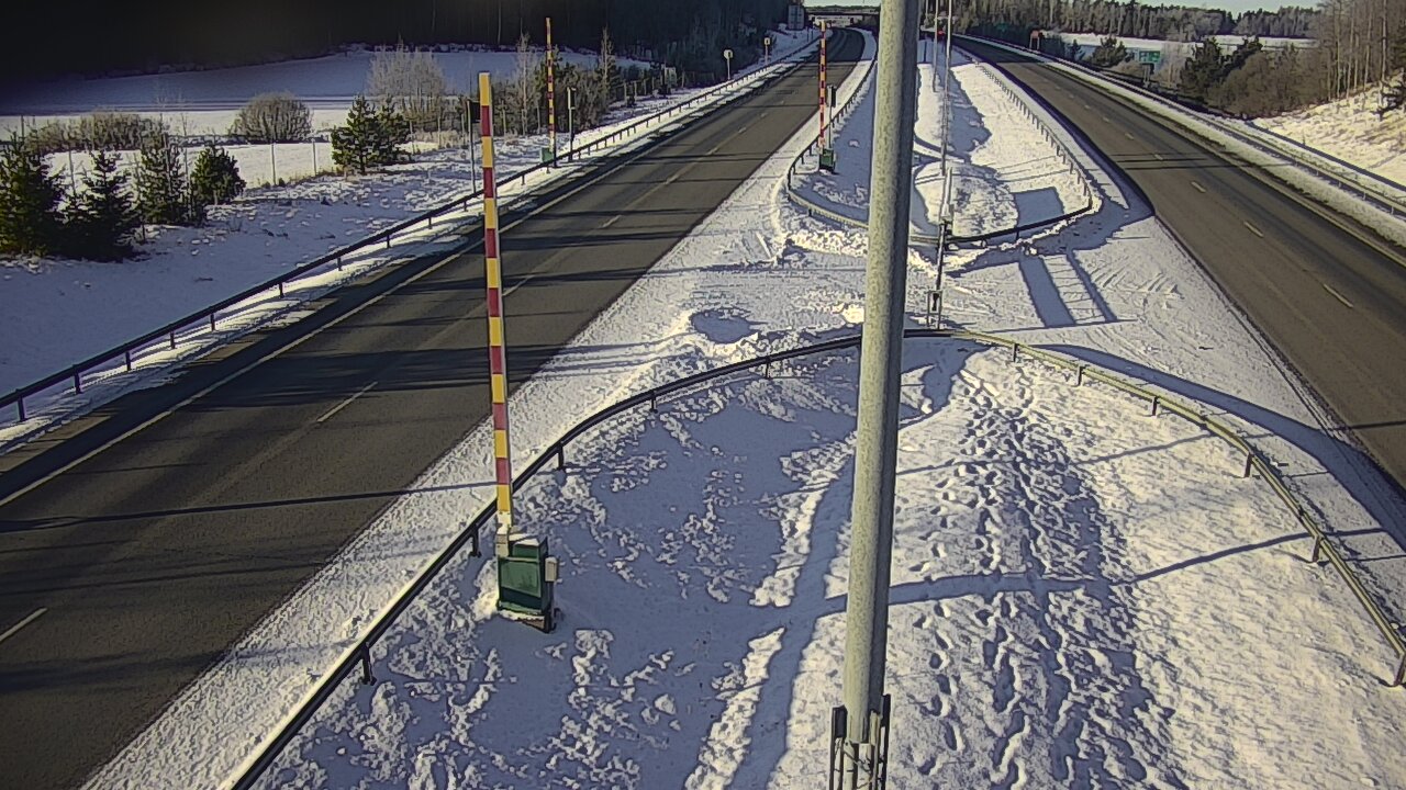 Weather Camera Image Road 1 Salo, Isokylä tunneli, boom west, Salo, Varsinais-Suomi