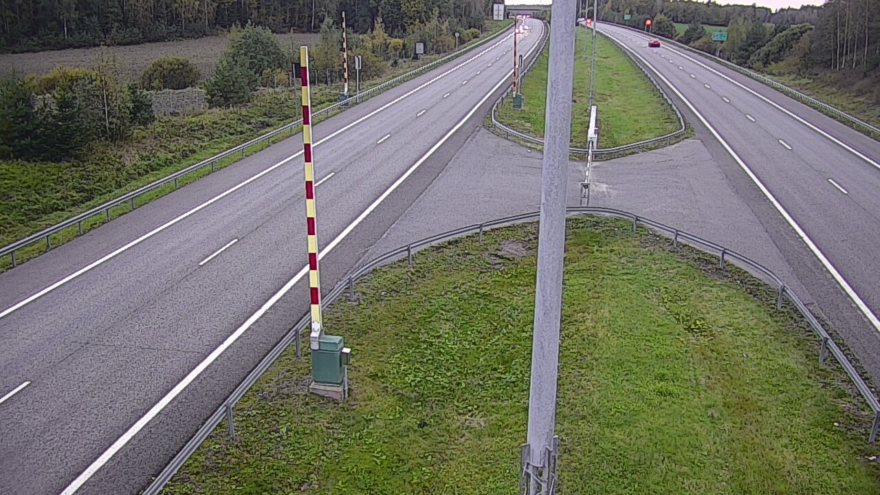 Weather Camera Image Väg 1 Salo, Isokylän tunneli, bom väst, Salo, Varsinais-Suomi