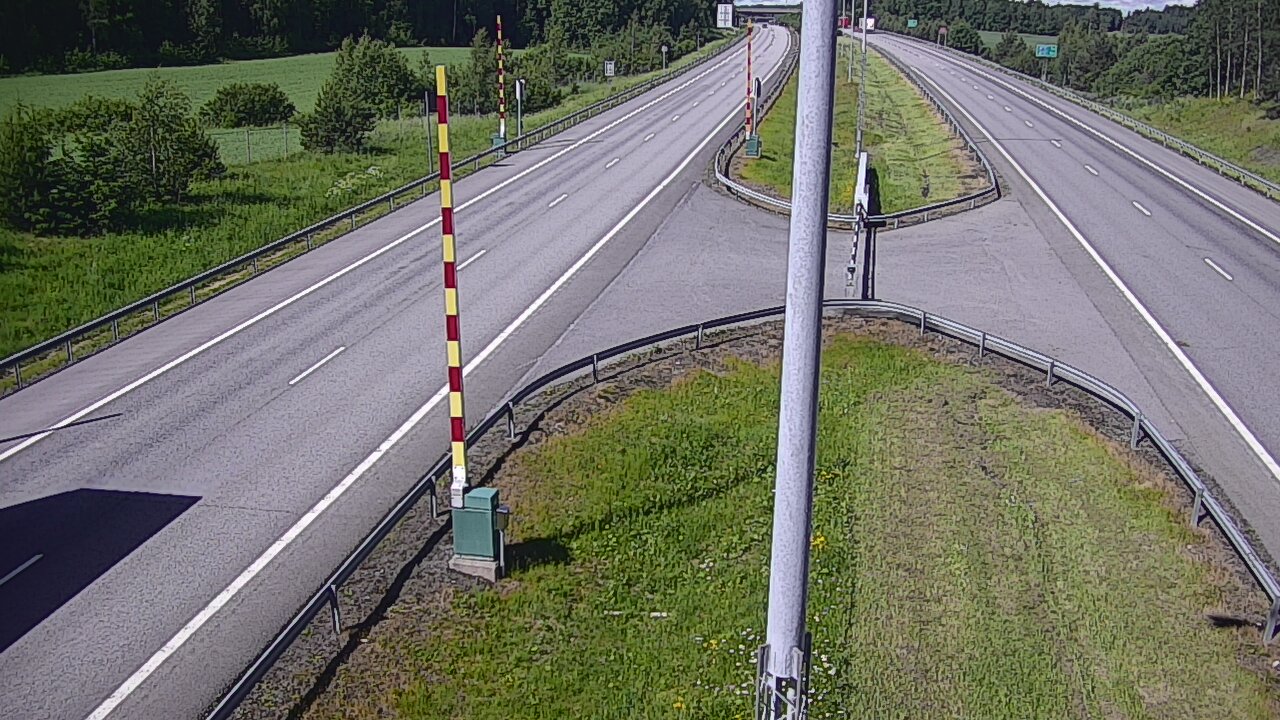 Kelikamerat Kuva Tie 1 Salo, Isokylän tunneli, puomi länsi, Salo, Varsinais-Suomi