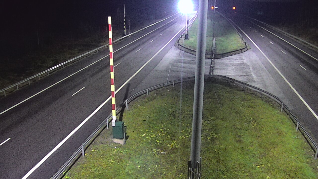 Kelikamerat Kuva Tie 1 Salo, Isokylän tunneli, puomi länsi, Salo, Varsinais-Suomi