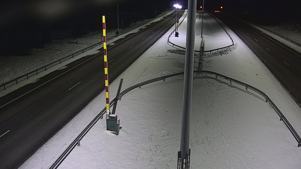 Kelikamerat Kuva Tie 1 Salo, Isokylän tunneli, puomi länsi, Salo, Varsinais-Suomi