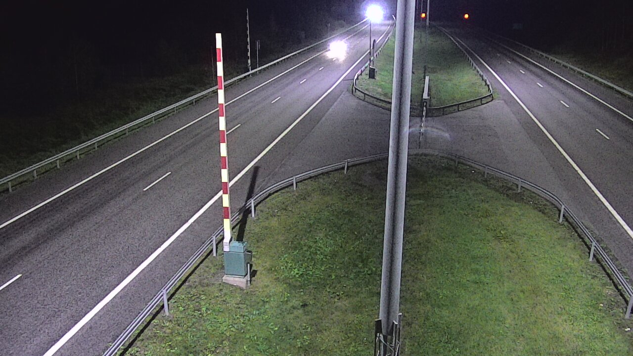 Weather Camera Image Väg 1 Salo, Isokylän tunneli, bom väst, Salo, Varsinais-Suomi