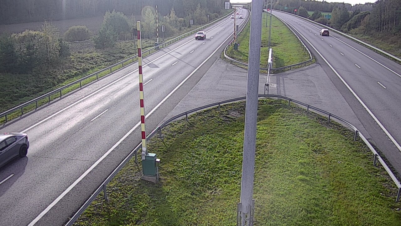 Weather Camera Image Road 1 Salo, Isokylä tunneli, boom west, Salo, Varsinais-Suomi