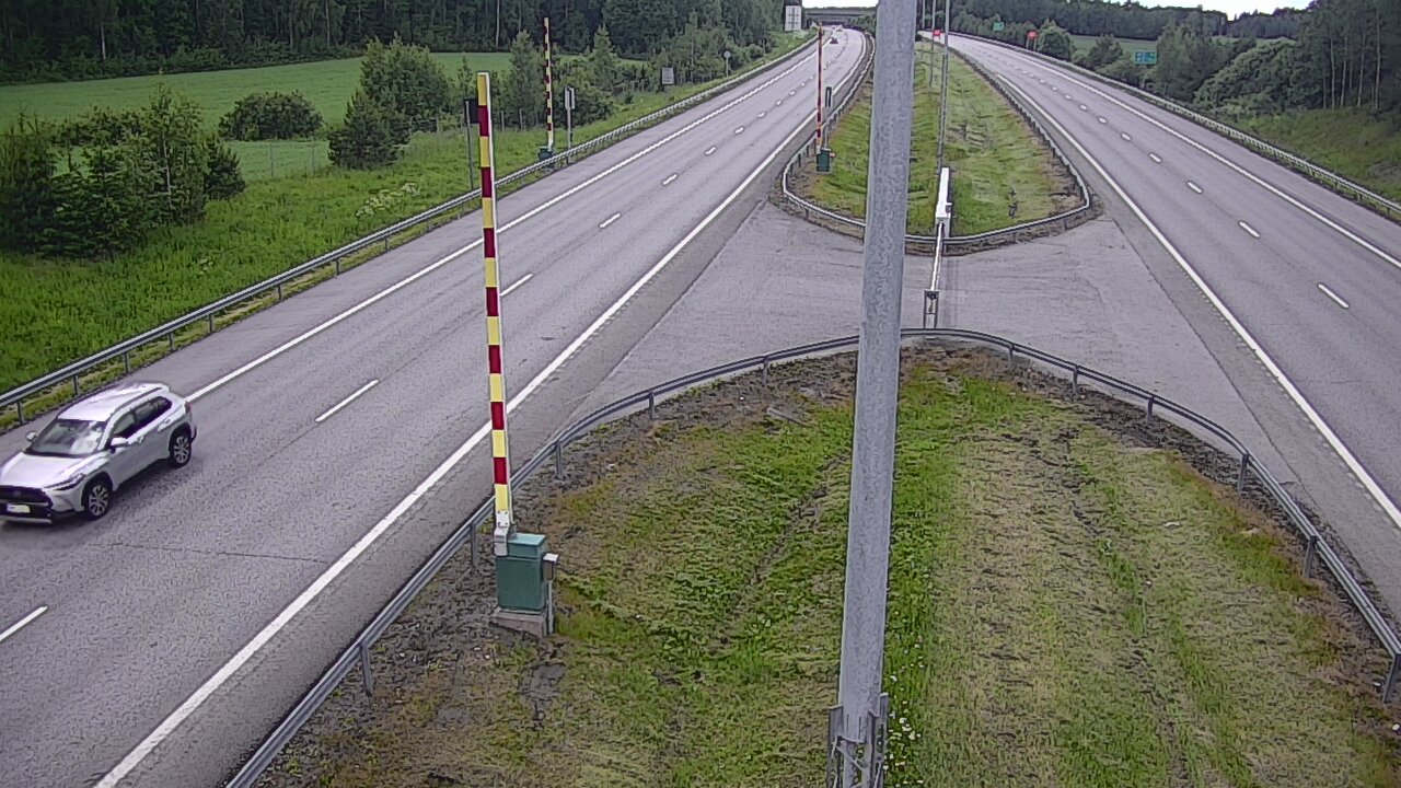 Kelikamerat Kuva Tie 1 Salo, Isokylän tunneli, puomi länsi, Salo, Varsinais-Suomi