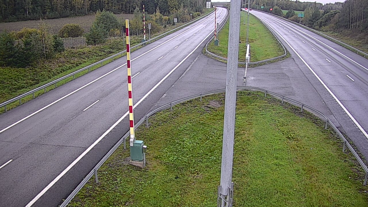 Weather Camera Image Väg 1 Salo, Isokylän tunneli, bom väst, Salo, Varsinais-Suomi