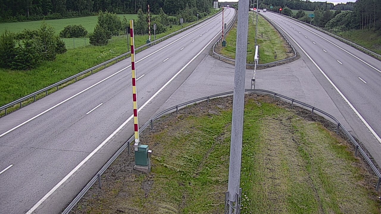 Kelikamerat Kuva Tie 1 Salo, Isokylän tunneli, puomi länsi, Salo, Varsinais-Suomi