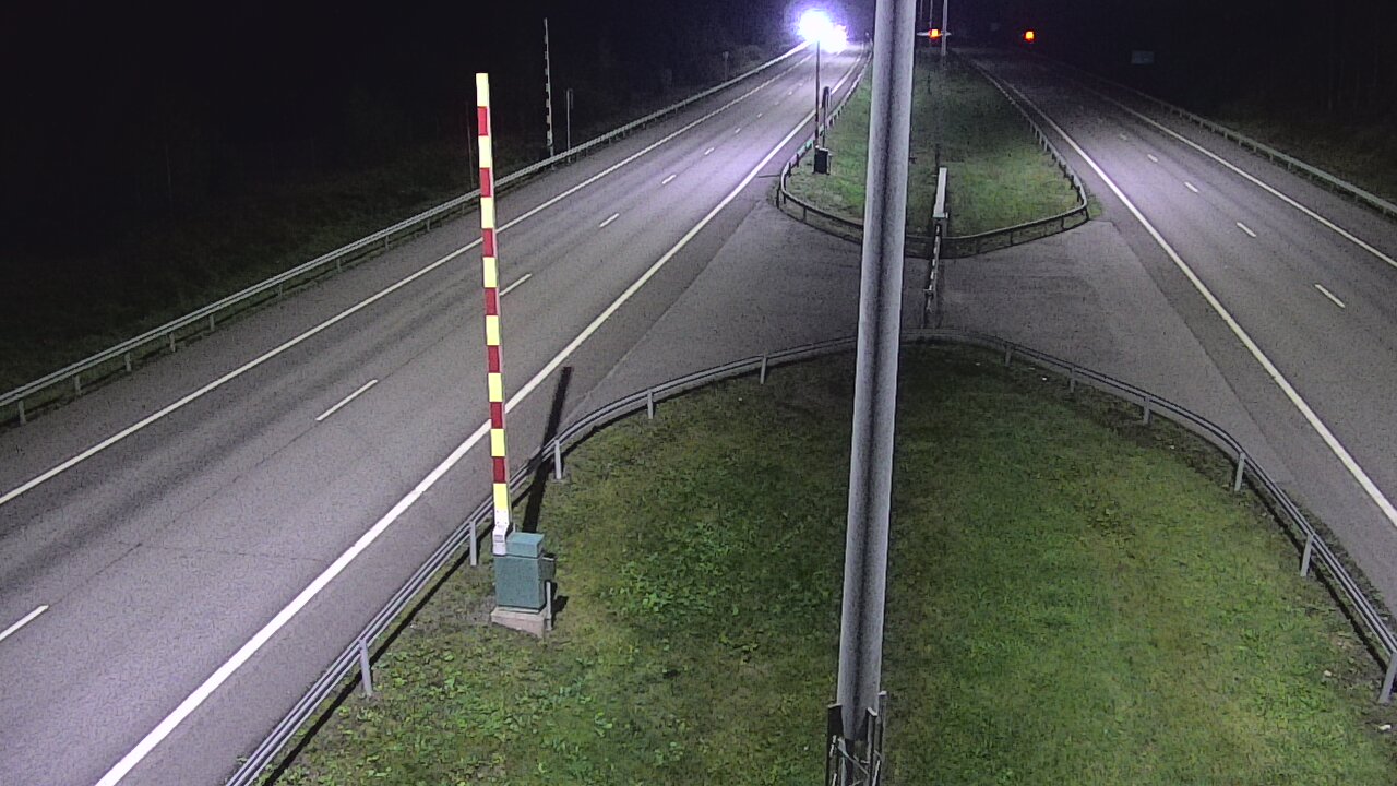Weather Camera Image Väg 1 Salo, Isokylän tunneli, bom väst, Salo, Varsinais-Suomi
