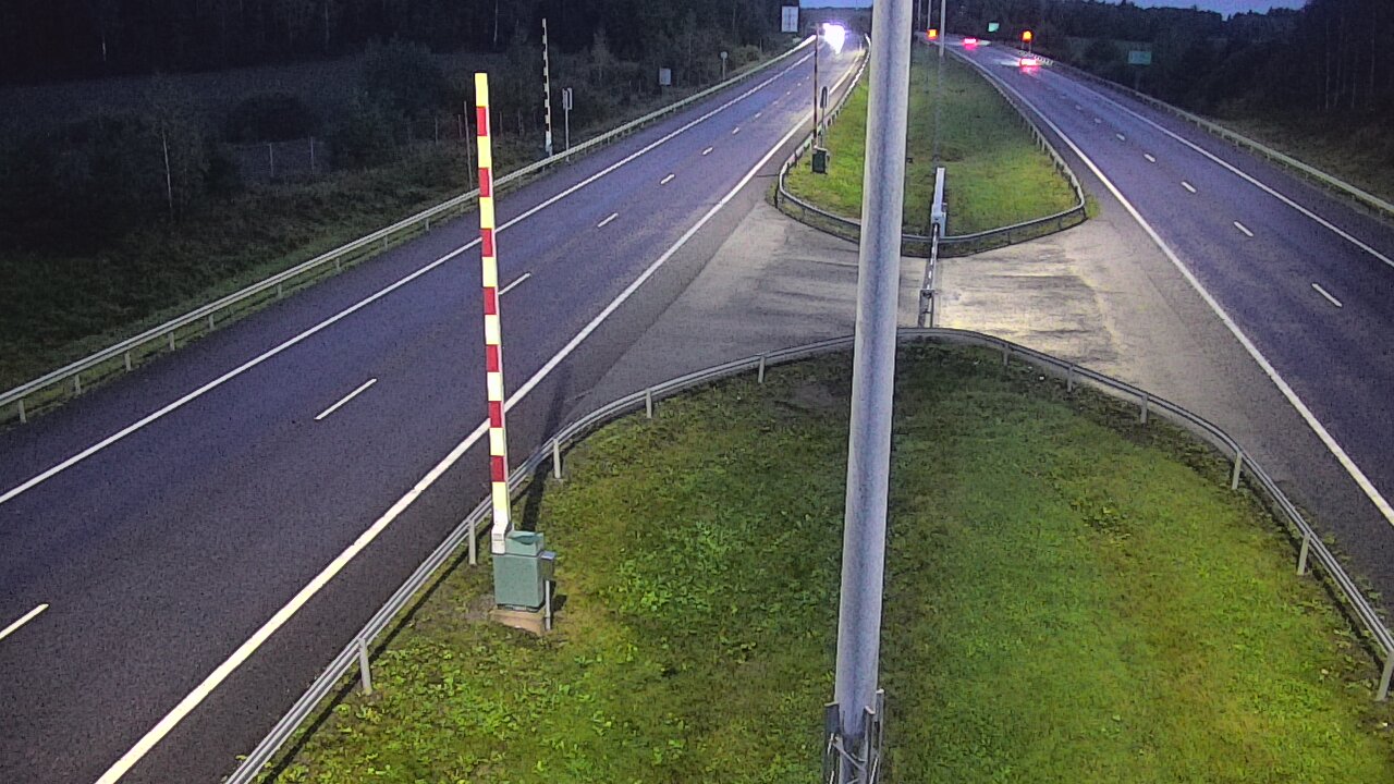 Weather Camera Image Väg 1 Salo, Isokylän tunneli, bom väst, Salo, Varsinais-Suomi