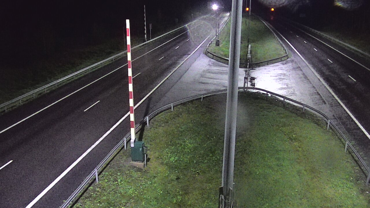 Weather Camera Image Väg 1 Salo, Isokylän tunneli, bom väst, Salo, Varsinais-Suomi