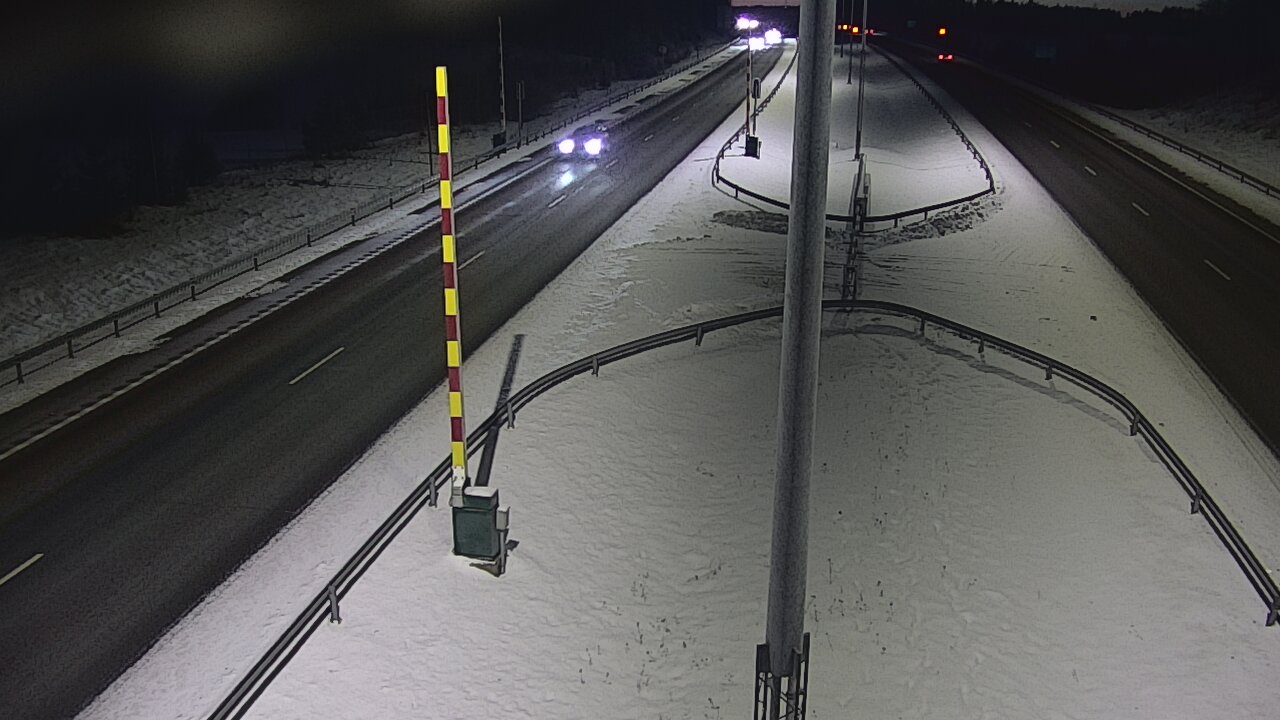 Weather Camera Image Road 1 Salo, Isokylä tunneli, boom west, Salo, Varsinais-Suomi
