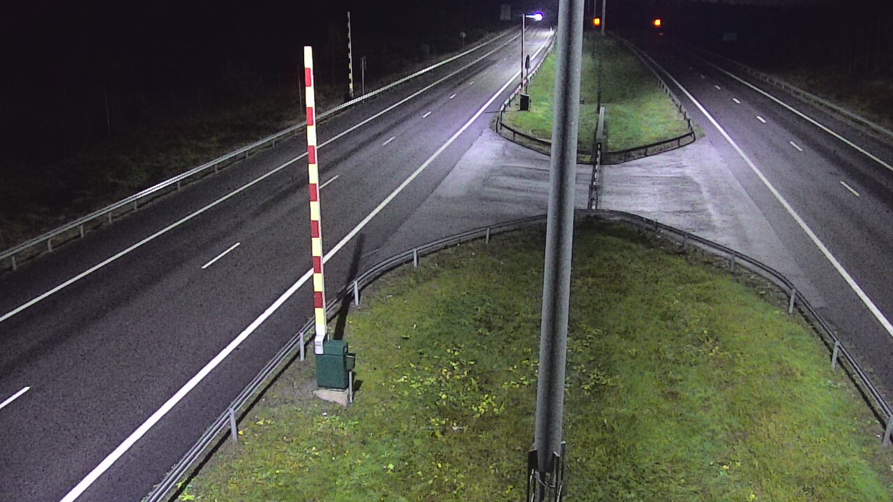 Kelikamerat Kuva Tie 1 Salo, Isokylän tunneli, puomi länsi, Salo, Varsinais-Suomi