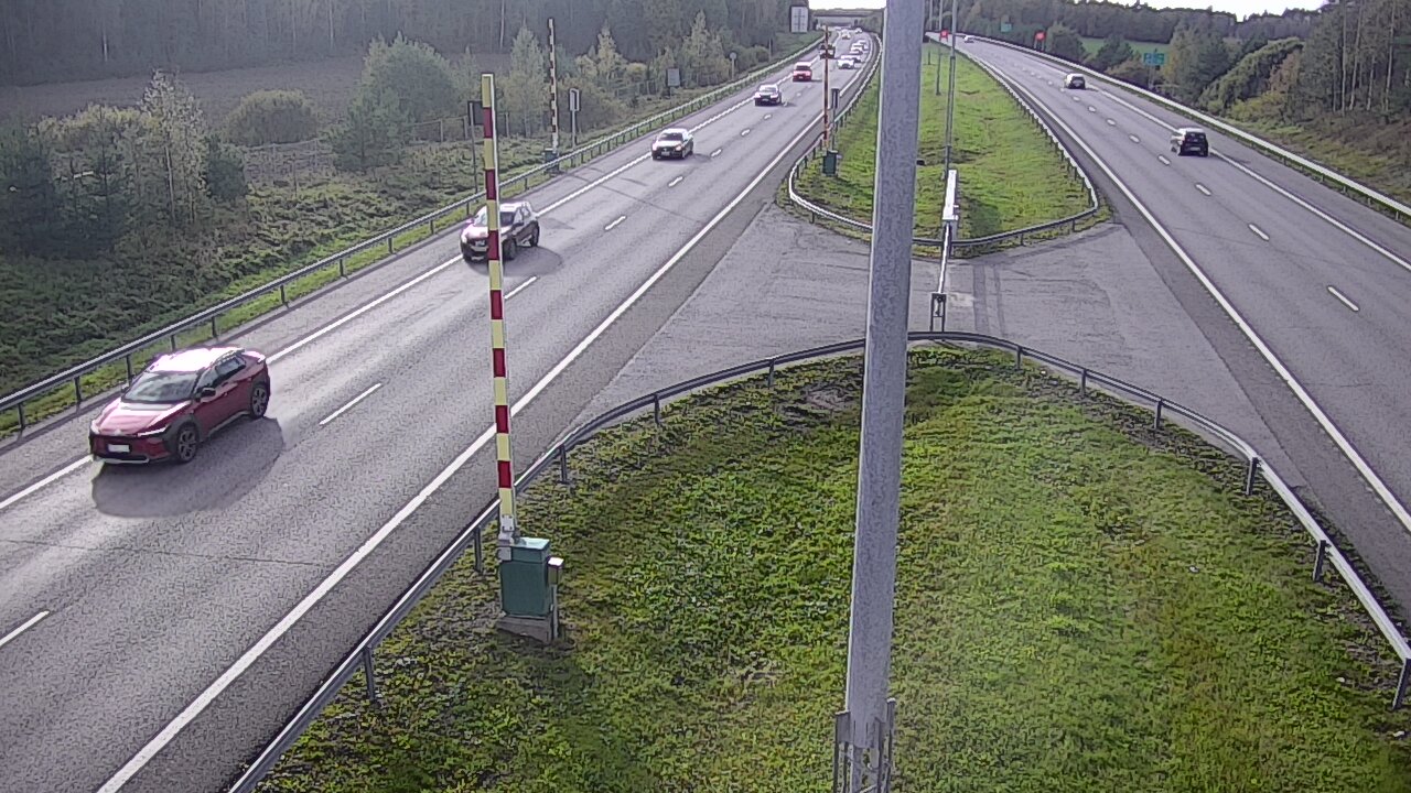 Weather Camera Image Road 1 Salo, Isokylä tunneli, boom west, Salo, Varsinais-Suomi