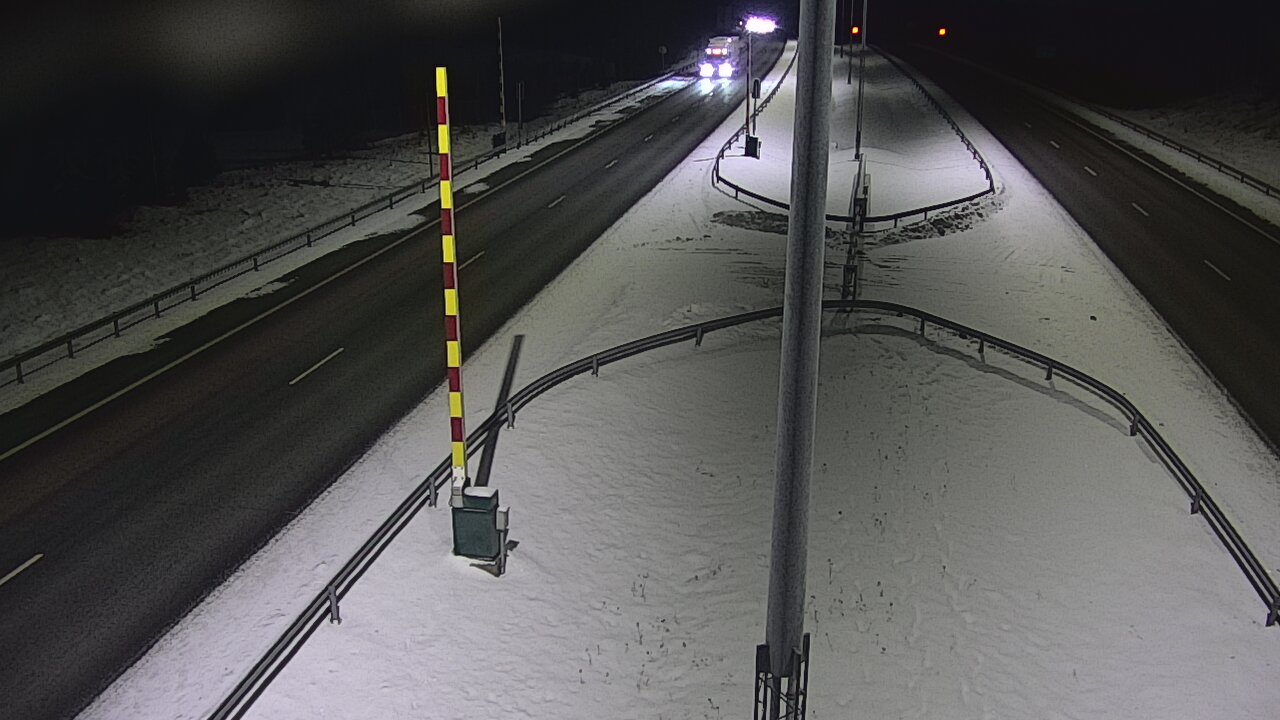 Kelikamerat Kuva Tie 1 Salo, Isokylän tunneli, puomi länsi, Salo, Varsinais-Suomi