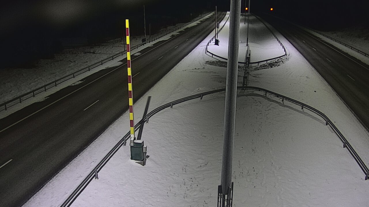 Kelikamerat Kuva Tie 1 Salo, Isokylän tunneli, puomi länsi, Salo, Varsinais-Suomi