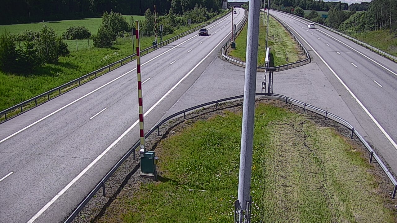 Kelikamerat Kuva Tie 1 Salo, Isokylän tunneli, puomi länsi, Salo, Varsinais-Suomi