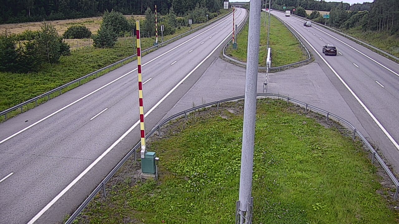 Kelikamerat Kuva Tie 1 Salo, Isokylän tunneli, puomi länsi, Salo, Varsinais-Suomi