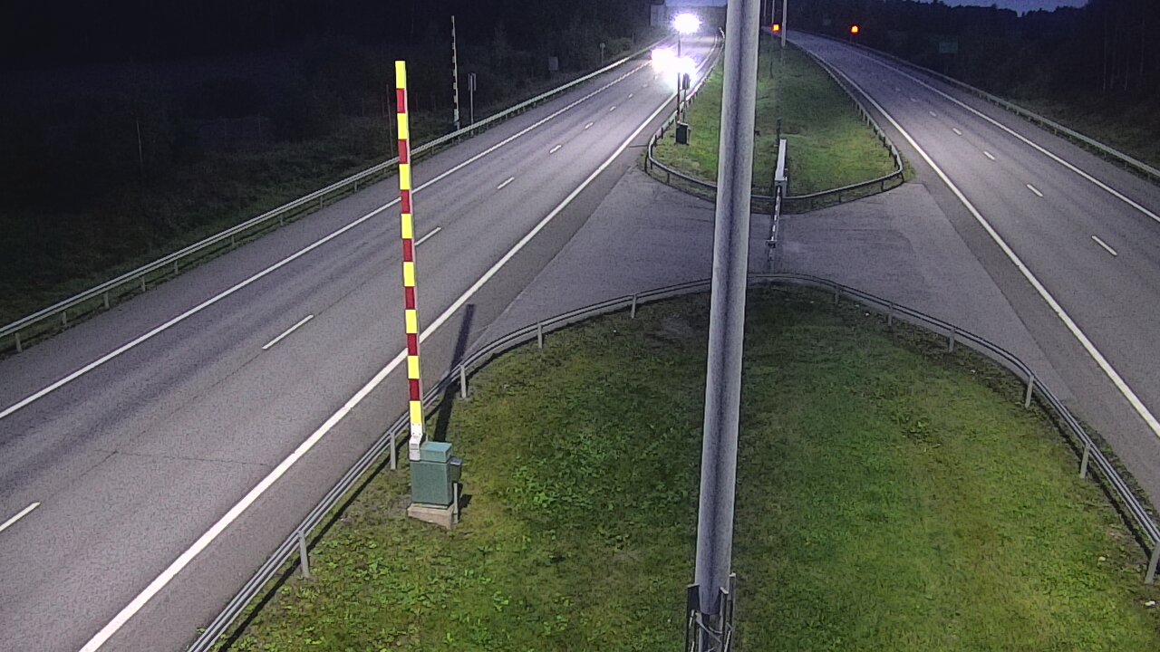 Weather Camera Image Väg 1 Salo, Isokylän tunneli, bom väst, Salo, Varsinais-Suomi
