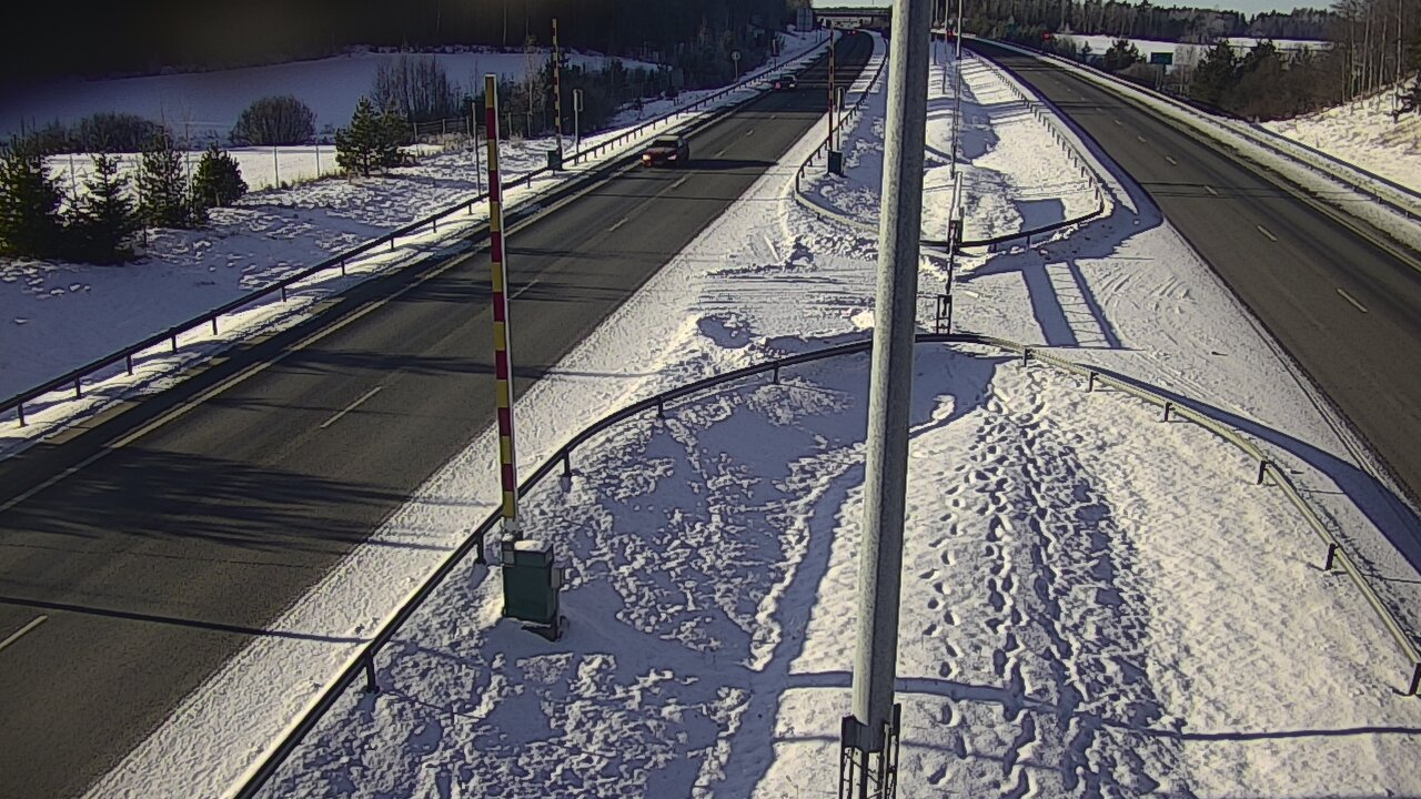 Weather Camera Image Road 1 Salo, Isokylä tunneli, boom west, Salo, Varsinais-Suomi