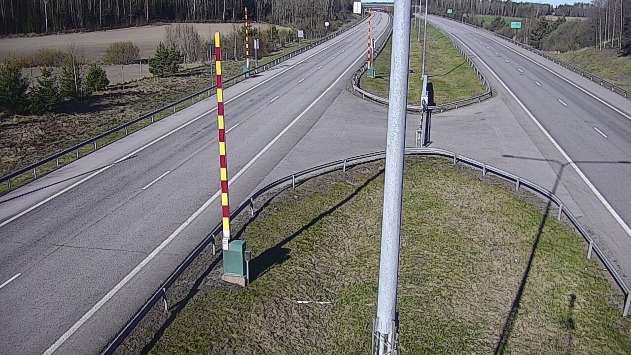 Kelikamerat Kuva Tie 1 Salo, Isokylän tunneli, puomi länsi, Salo, Varsinais-Suomi