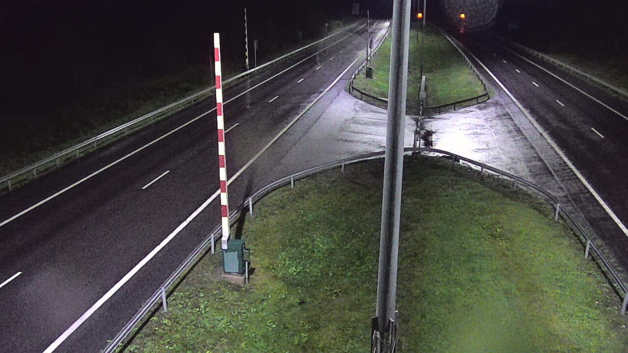 Weather Camera Image Väg 1 Salo, Isokylän tunneli, bom väst, Salo, Varsinais-Suomi