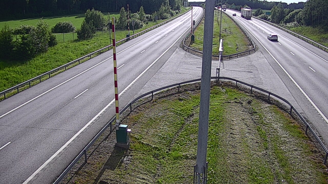Kelikamerat Kuva Tie 1 Salo, Isokylän tunneli, puomi länsi, Salo, Varsinais-Suomi