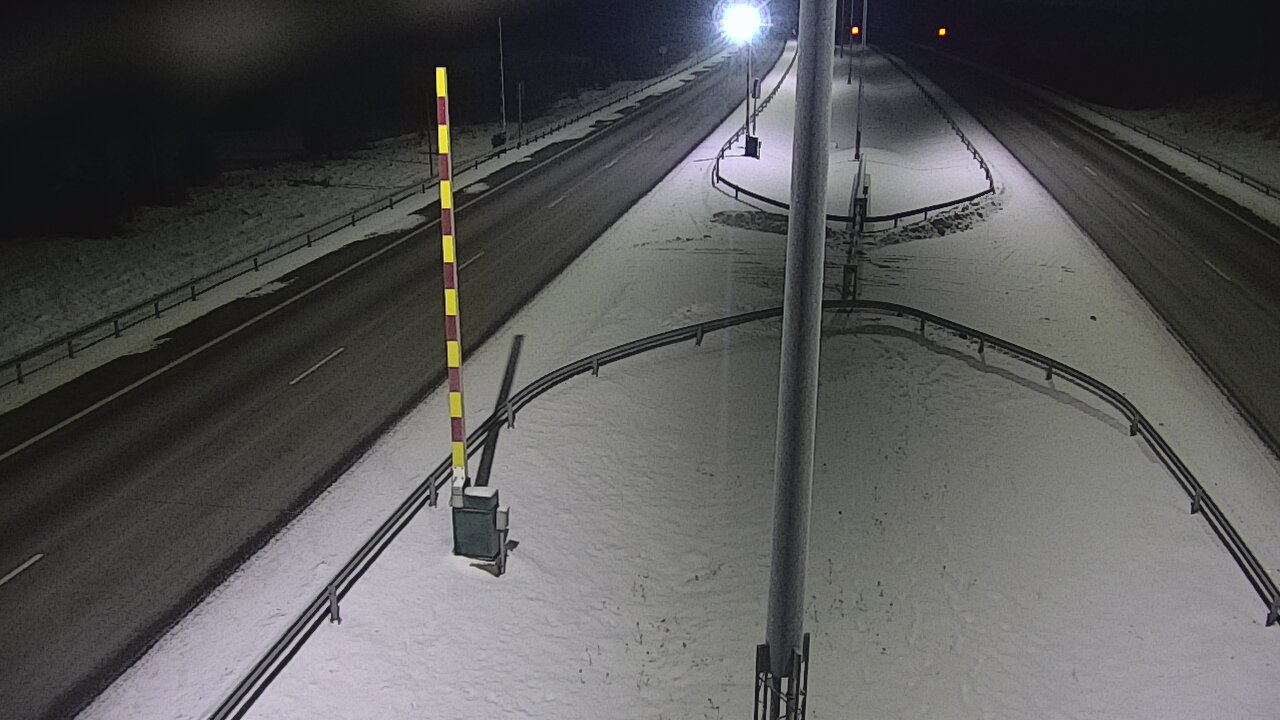 Kelikamerat Kuva Tie 1 Salo, Isokylän tunneli, puomi länsi, Salo, Varsinais-Suomi