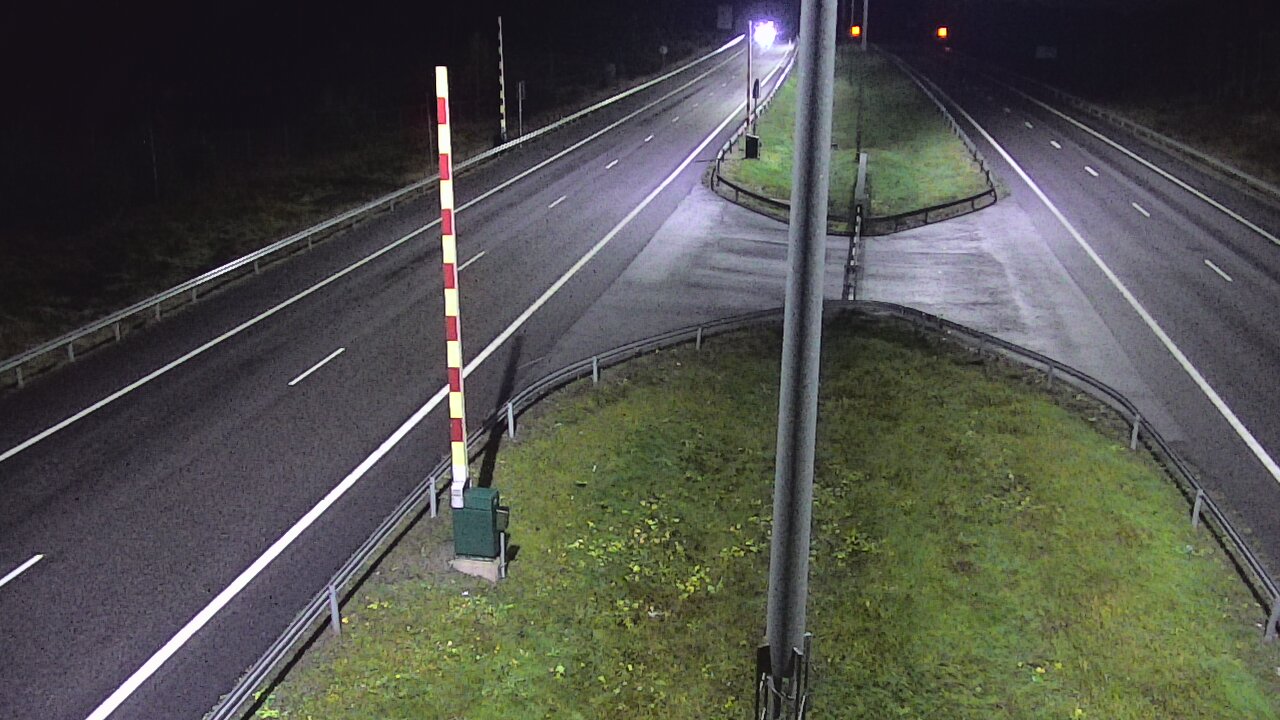 Kelikamerat Kuva Tie 1 Salo, Isokylän tunneli, puomi länsi, Salo, Varsinais-Suomi