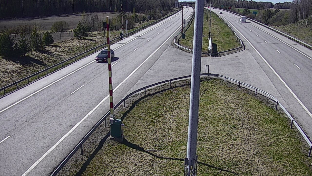 Kelikamerat Kuva Tie 1 Salo, Isokylän tunneli, puomi länsi, Salo, Varsinais-Suomi